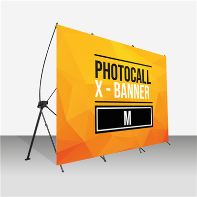 Imprimir Photocall X-Banner talla M