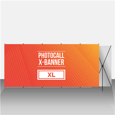 Imprimir Photocall X-Banner talla XL