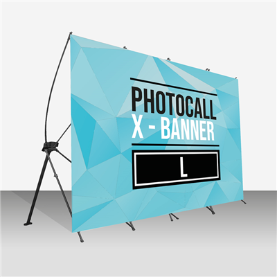 Imprimir Photocall X-Banner talla L
